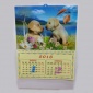 供应2018俄文卡通挂历 凹凸广告年历 立体吸塑挂历 三维3d 广告